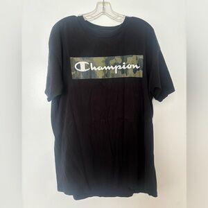 Black champions shirt